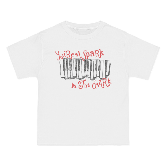 Olivia Rodrigo Merch – Spark In The Dark Piano T-Shirt