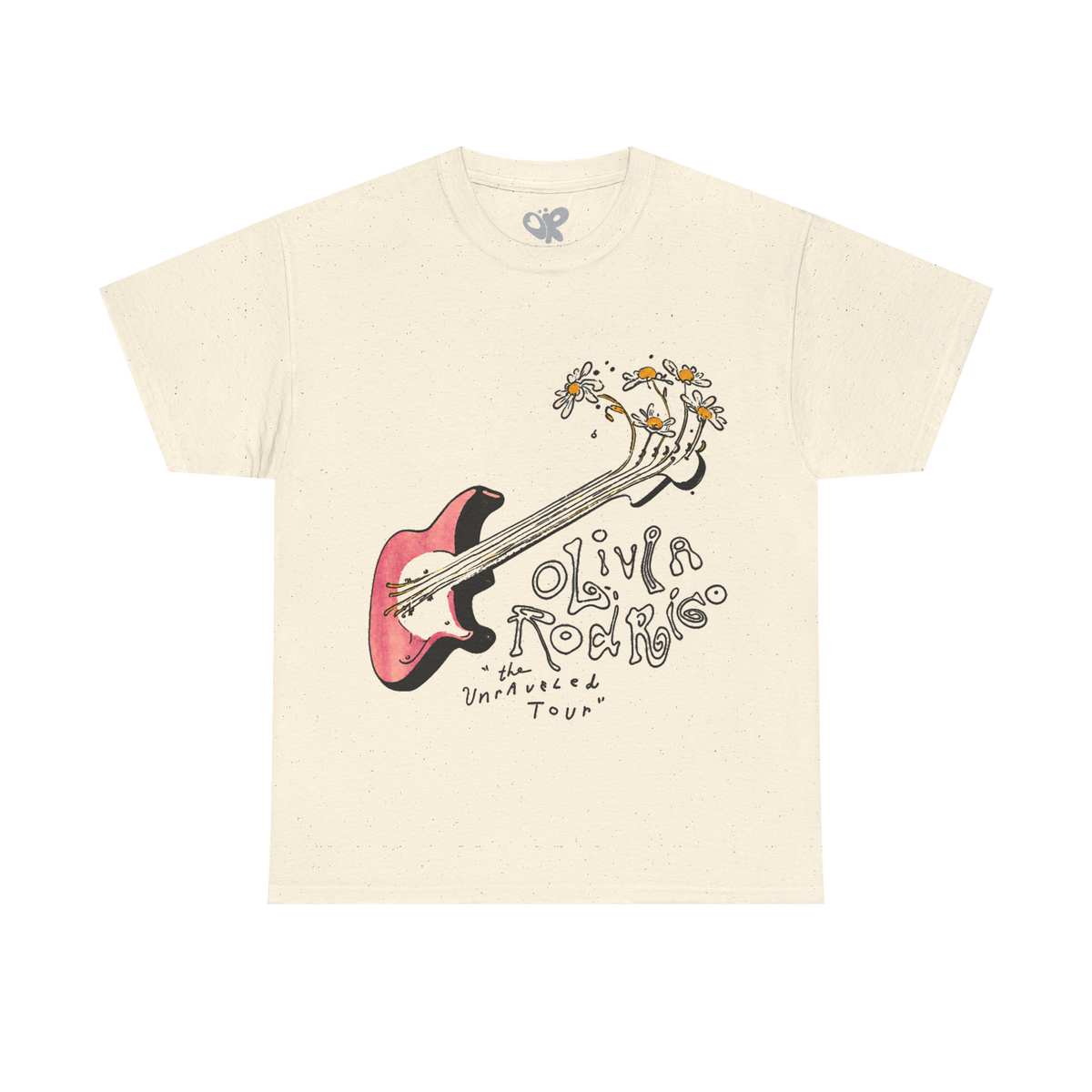 Olivia Rodrigo Merch – The Unraveled Guitar T-Shirt